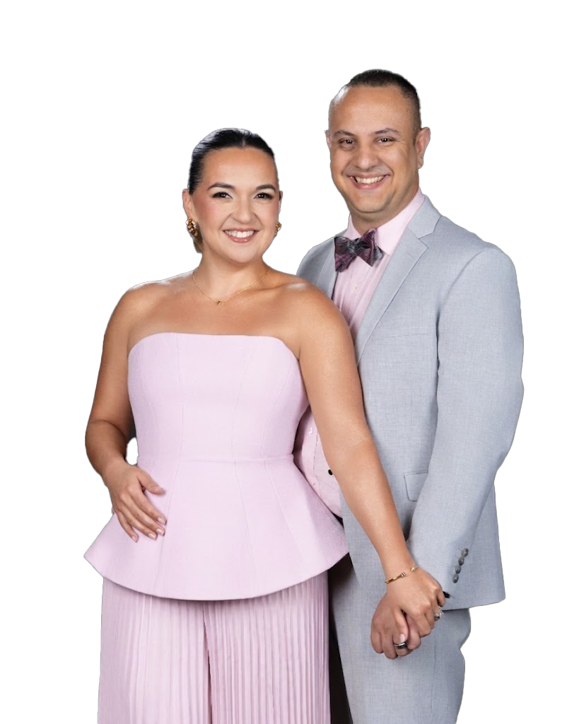 Valentina R. Bagala and Rafael E. Savino standing together